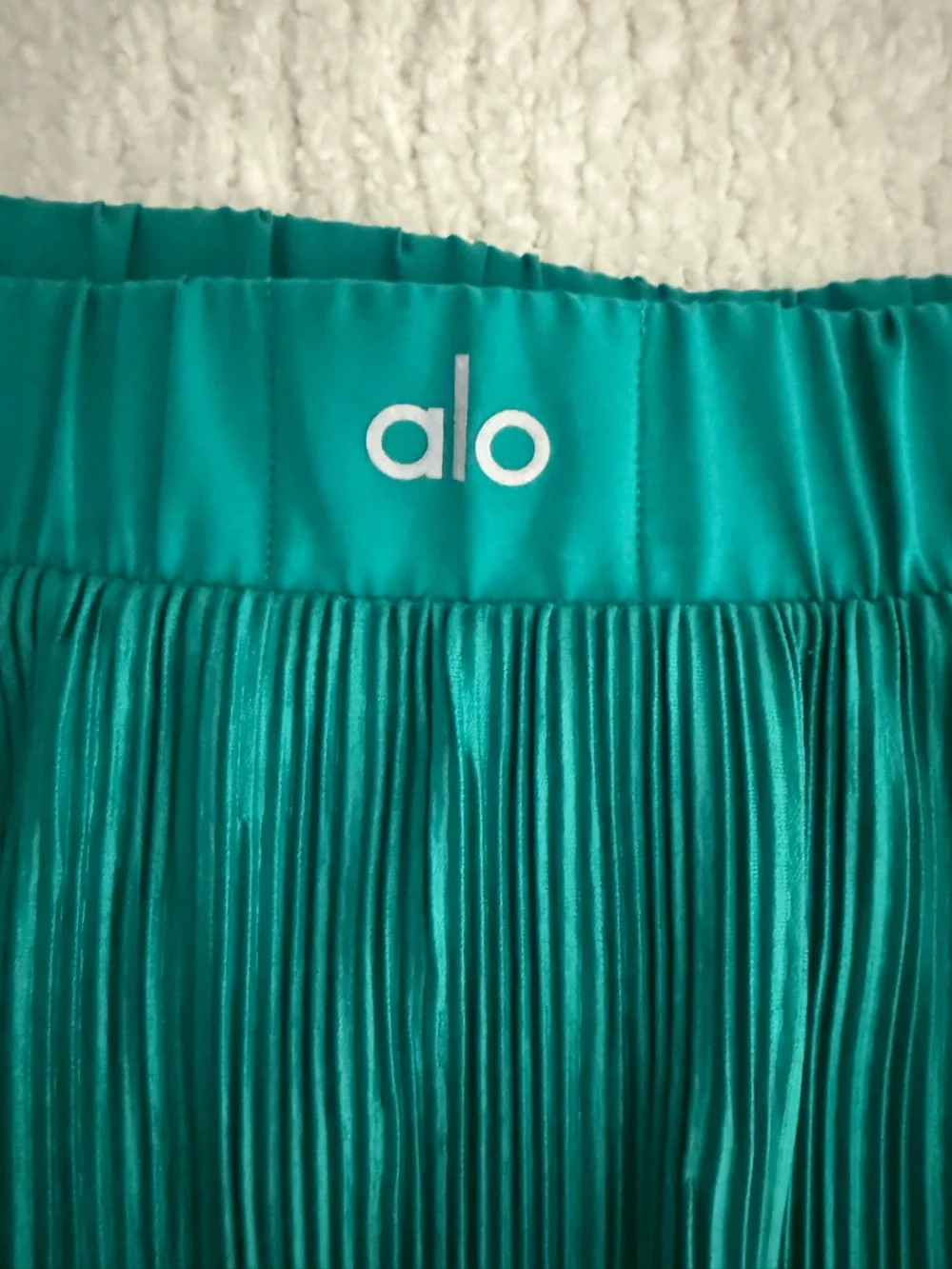 Alo Micro Plisse Mini Athletic Tennis Skirt